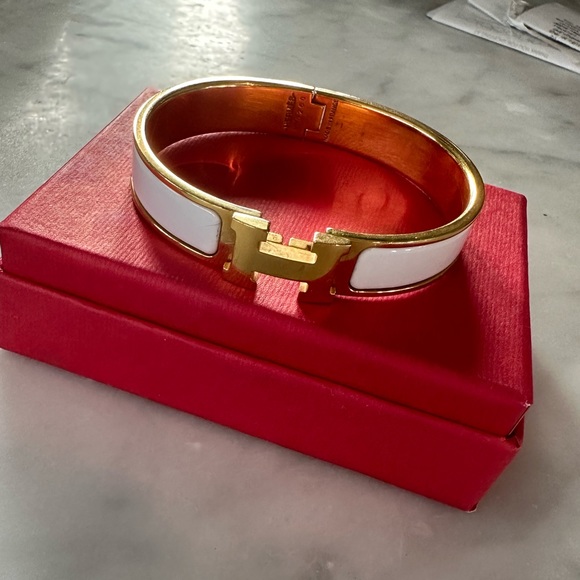 Hermes Jewelry - Hermes clic H bracelet